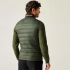 Regatta Brentmoor Hybrid Férfi hibrid kabát softshell ujjakkal  zöld