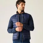 Regatta Brentmoor Hybrid Férfi hibrid kabát softshell ujjakkal  kék
