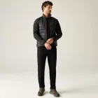 Regatta Brentmoor Hybrid Férfi hibrid kabát softshell ujjakkal  fekete