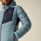 Regatta Hd Leedre Hybr Férfi steppelt kabát kék