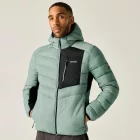 Regatta Hd Leedre Hybr Férfi steppelt kabát zöld