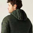 Regatta Haile Férfi steppelt kabát zöld