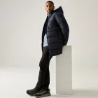 Regatta Browen Férfi steppelt kabát kék