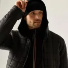 Regatta FrankieRevr Férfi kifordítható kabát fekete