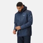 Regatta Thornridge II férfi bélelt esőkabát kék