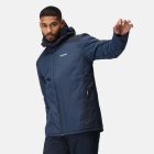 Regatta Thornridge II férfi bélelt esőkabát kék