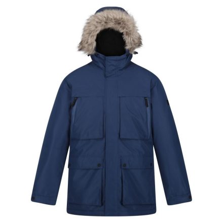 Regatta Volter Parka férfi fûthető télikabát 5.000 mm kék