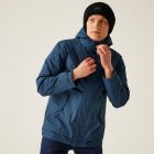 Regatta Sterlings IV Férfi bélelt vízálló kabát kék
