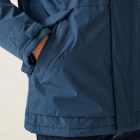 Regatta Sterlings IV Férfi bélelt vízálló kabát kék