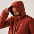 Regatta Frelton Férfi bélelt vízálló kabát 10.000 mm narancs