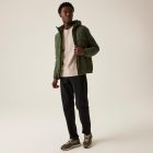 Regatta Wiltom Férfi  bélelt vízálló kabát 10.000 mmm zöld