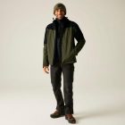 Regatta Wentwood Férfi 3in1 kabát 15.000 mm zöld