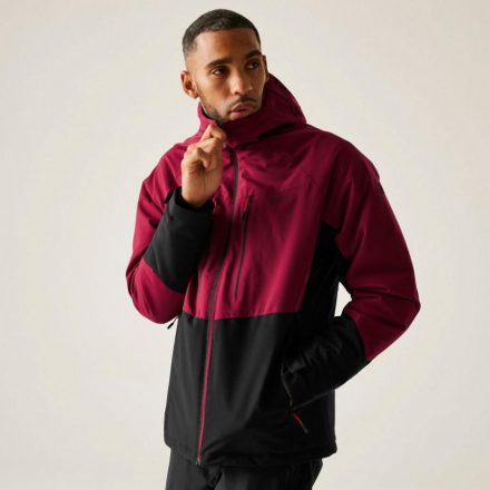 Regatta Highton StrPdJkt Férfi 15.000 mm bélelt kabát bordó