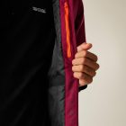 Regatta Highton StrPdJkt Férfi 15.000 mm bélelt kabát bordó