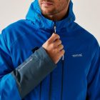 Regatta Highton StrPdJkt Férfi 15.000 mm bélelt kabát kék