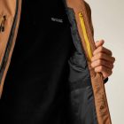 Regatta Highton StrPdJkt Férfi 15.000 mm bélelt kabát barna