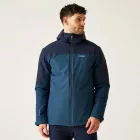 Regatta Thornridge Férfi 10.000 mm bélelt kabát kék