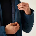 Regatta Thornridge Férfi 10.000 mm bélelt kabát kék