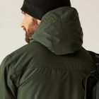 Regatta Thornridge Férfi 10.000 mm bélelt kabát zöld