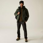 Regatta Thornridge Férfi 10.000 mm bélelt kabát zöld