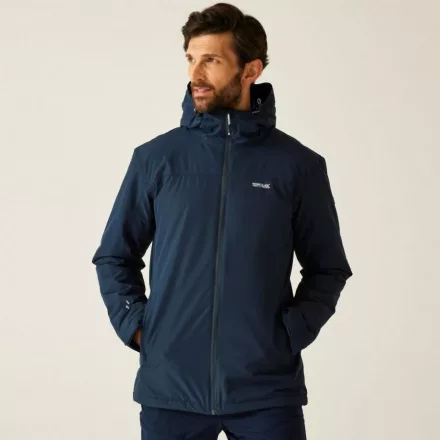 Regatta Thornridge Férfi 10.000 mm bélelt kabát kék