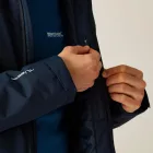 Regatta Thornridge Férfi 10.000 mm bélelt kabát kék