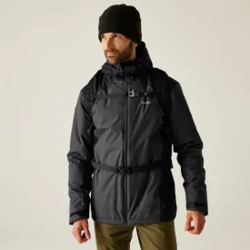 Regatta Thornridge Férfi 10.000 mm bélelt kabát fekete