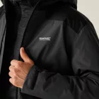 Regatta Thornridge Férfi 10.000 mm bélelt kabát fekete