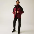 Regatta Thornridge Férfi 10.000 mm bélelt kabát bordó