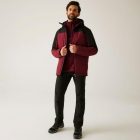 Regatta Thornridge Férfi 10.000 mm bélelt kabát bordó