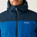 Regatta Thornridge Férfi 10.000 mm bélelt kabát kék