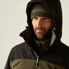 Regatta Thornridge Férfi 10.000 mm bélelt kabát fekete