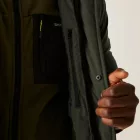 Regatta Rhodo Férfi bélelt kabát zöld