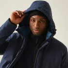 Regatta Rhodo Férfi bélelt kabát kék