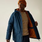 Regatta Savon Férfi 10000 mm bélelt kabát kék