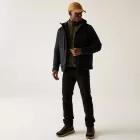 Regatta Winsar Férfi 15000 mm bélelt kabát fekete