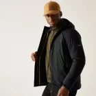 Regatta Winsar Férfi 15000 mm bélelt kabát fekete