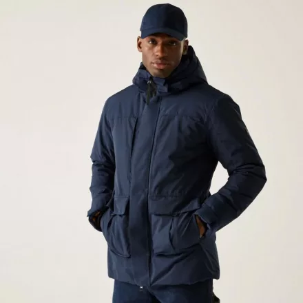 Regatta Marron Férfi 15000 mm extra meleg kabát kék