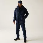 Regatta Marron Férfi 15000 mm extra meleg kabát kék