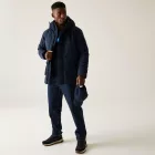 Regatta Marron Férfi 15000 mm extra meleg kabát kék