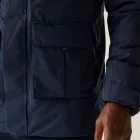 Regatta Marron Férfi 15000 mm extra meleg kabát kék