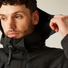 Regatta Marron Férfi 15000 mm extra meleg kabát fekete