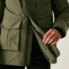 Regatta Marron Férfi 15000 mm extra meleg kabát zöld