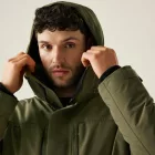 Regatta Marron Férfi 15000 mm extra meleg kabát zöld