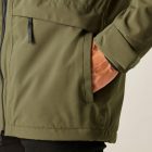 Regatta Balaton Férfi 10000 mm extra meleg kabát zöld