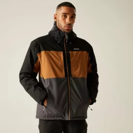   Regatta Maland Insulated Férfi 15.000 mm bélelt kabát fekete