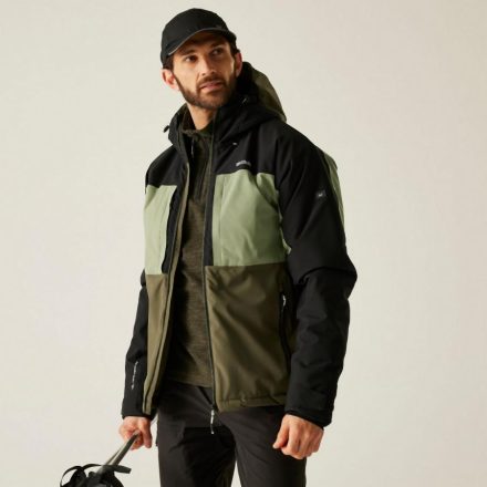 Regatta Maland Insulated Férfi 15.000 mm bélelt kabát zöld