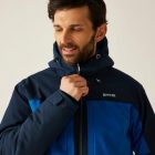 Regatta Maland Insulated Férfi 15.000 mm bélelt kabát kék