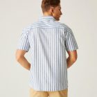 Regatta ShoreBayShirt II Férfi pamut len ing kék