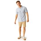 Regatta ShoreBayShirt II Férfi pamut len ing kék